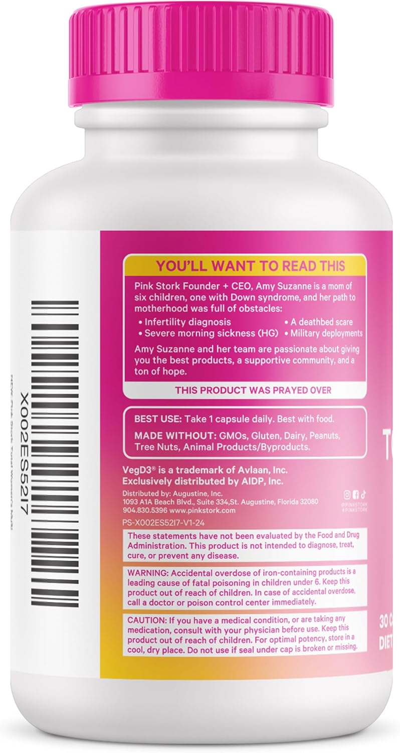 pink-stork-womens-multivitamin---comprehensive-blend-for-hair-skin-nails-bone-health-energy-immune-support---includes-iron-zinc-b6-b12---30-capsules-8