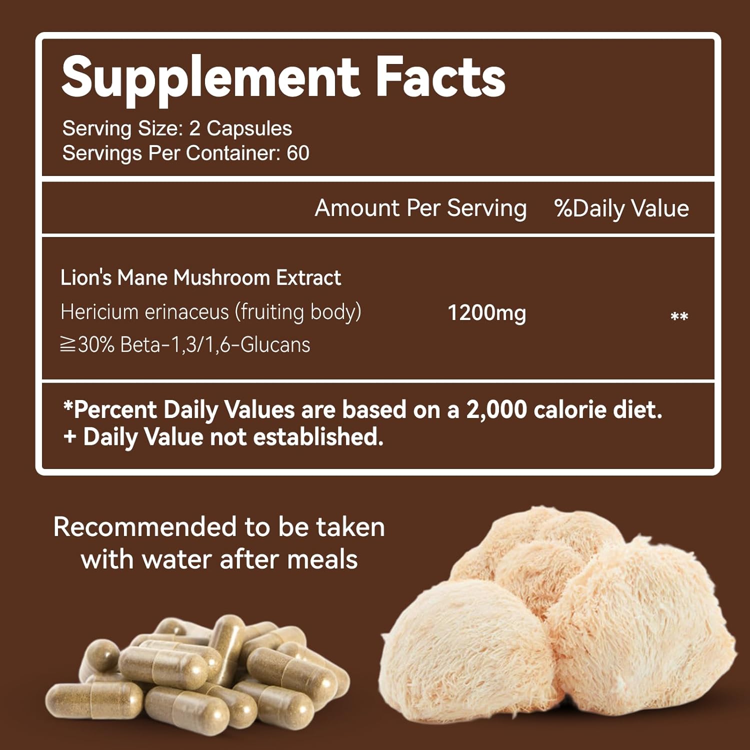 lions-mane-mushroom-supplement-capsules-1200mg---brain-immune-support---non-gmo-non-gluten-vegan---120-count-2