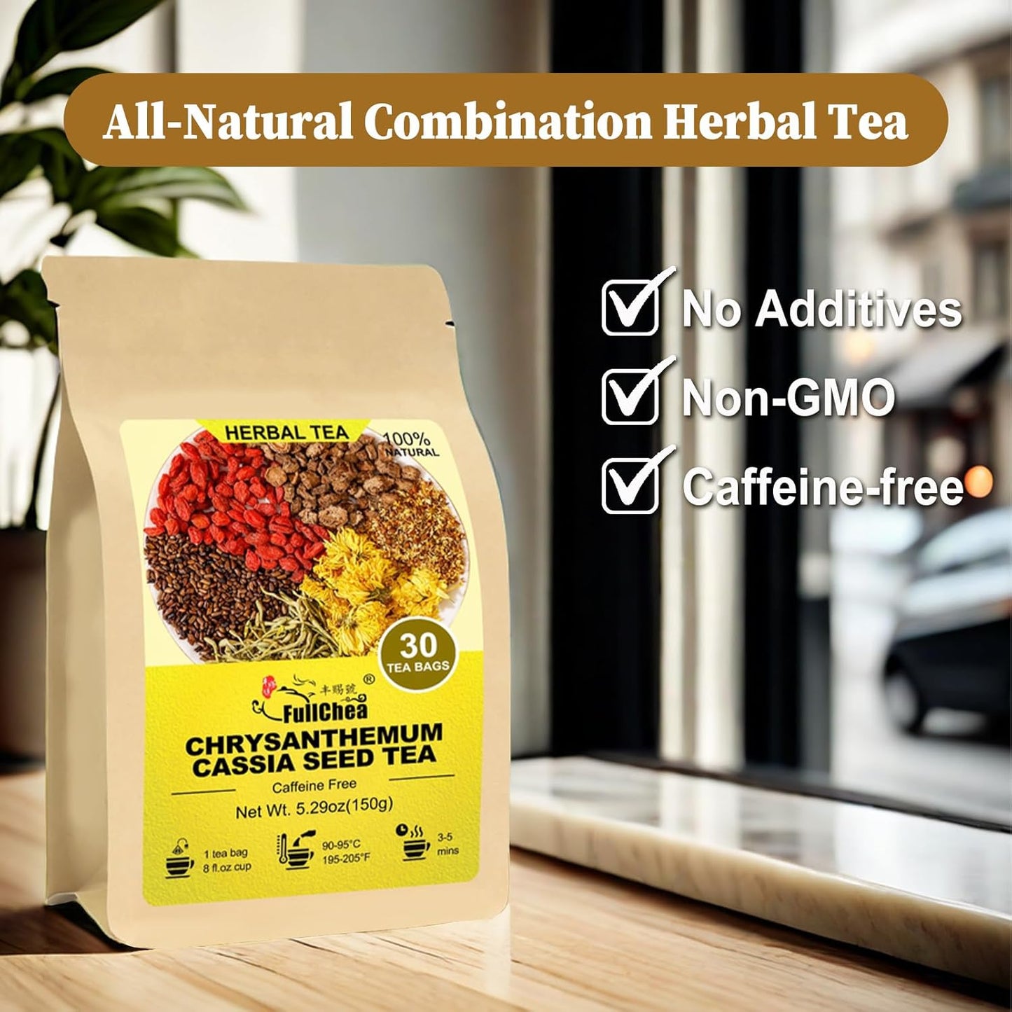 chrysanthemum-cassia-seed-tea-with-burdock-root-and-goji-berries---30-teabags-5gbag---herbal-blend-with-osmanthus-and-honeysuckle-6