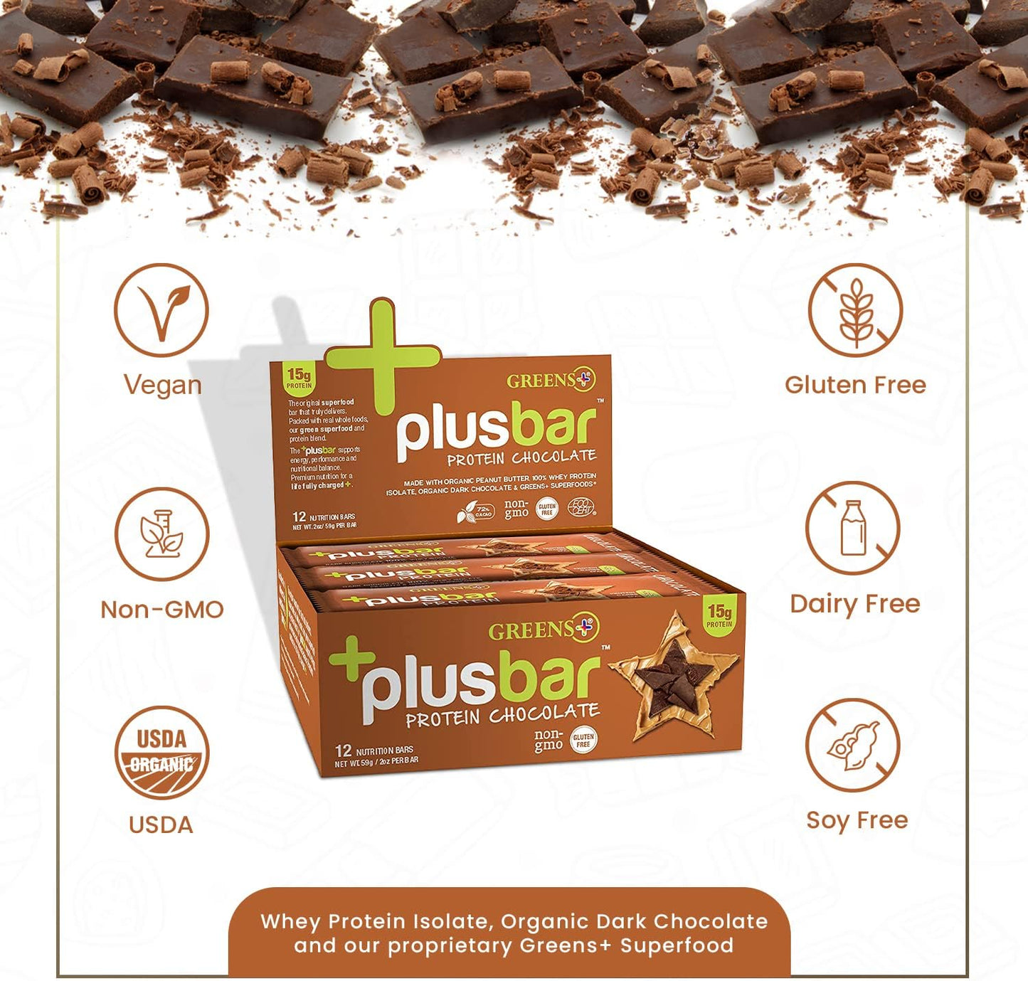 organic-superfood-wild-berry-dark-chocolate-protein-bars---vegan-non-gmo-gluten-free-whey-protein---set-of-2-6