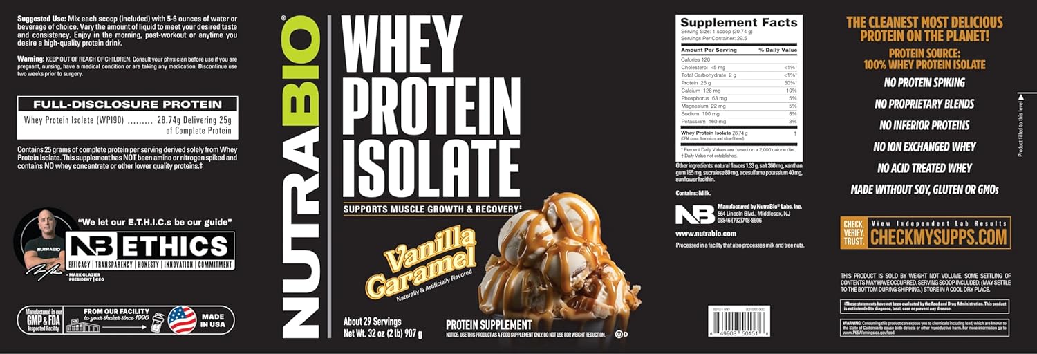 vanilla-caramel-whey-protein-isolate-powder---25g-protein-per-scoop---complete-amino-acid-profile---soy-gluten-free-non-gmo---2-lbs-7