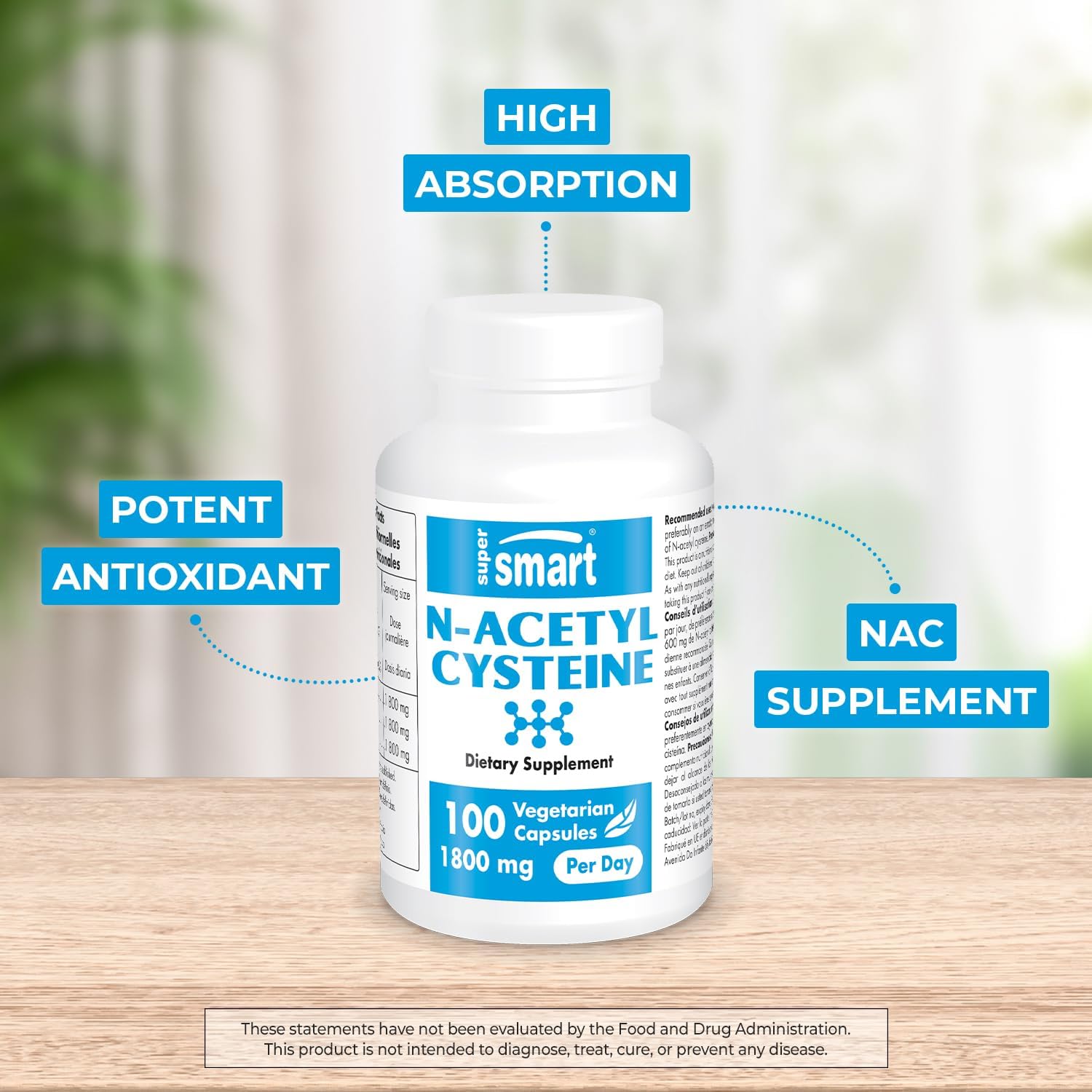 high-potency-n-acetyl-cysteine-supplement-for-antioxidant-support---1800mg-per-day---glutathione-precursor---non-gmo-gluten-free---100-capsules-2
