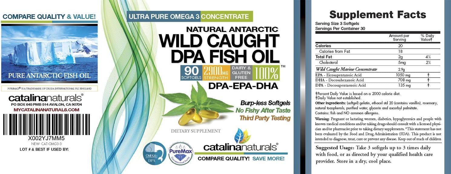 high-potency-omega-3-dpa-fish-oil-softgels---2900mg-triple-strength-epa-dha---non-gmo---90-count---burp-free-omega-3-supplement-3