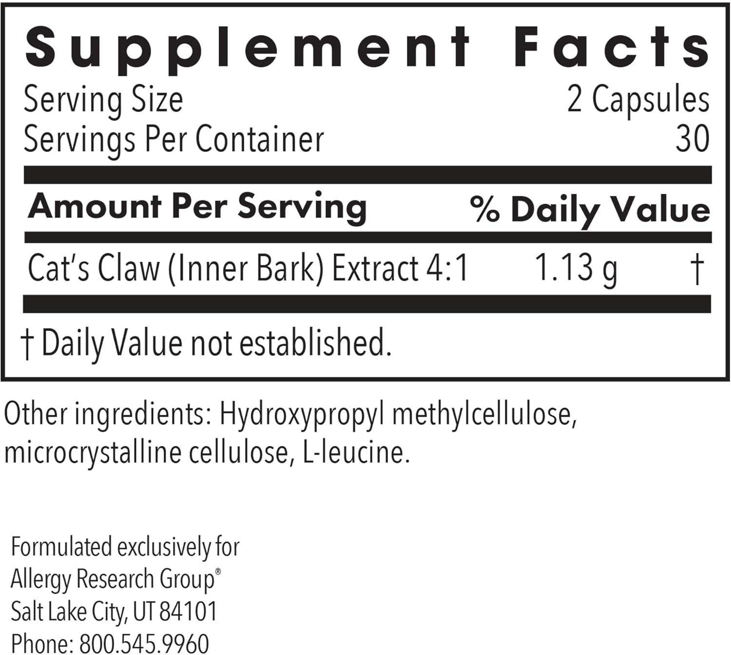 organic-cats-claw-inner-bark-extract-capsules---60-count-herbal-supplement-for-joint-health-immune-support-vegetarian-formula-by-allergy-research-group-3