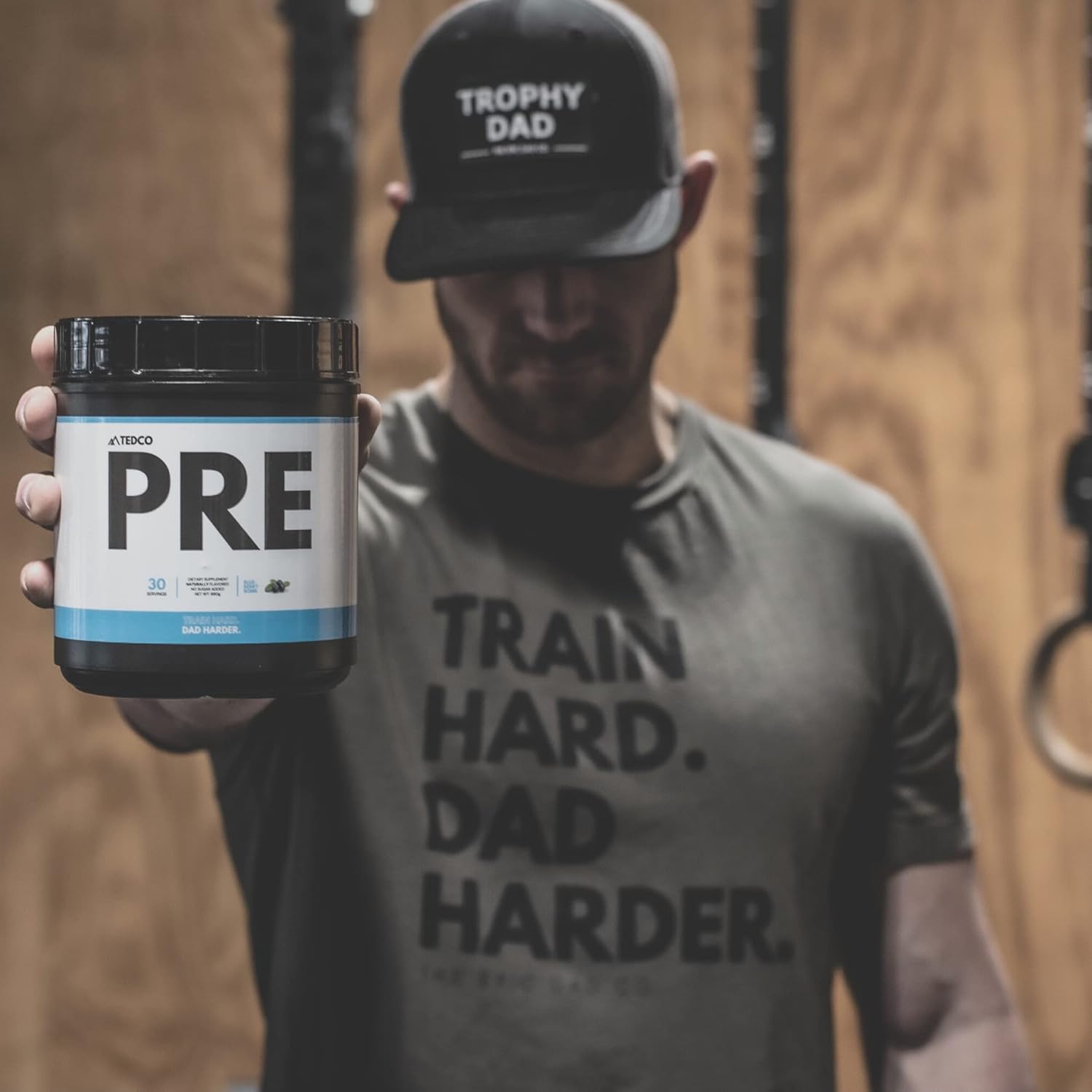 all-natural-pre-workout-powder-for-men---bcaa-creatine-beta-alanine-l-citrulline---zero-artificial-sweeteners---30-servings---blueberry-flavor-7