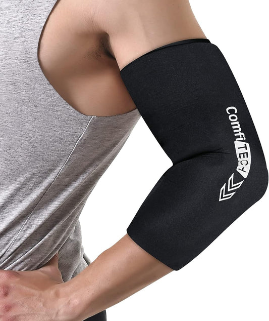 Large Comfitech Elbow Ice Pack Wrap with Tennis Golfers Sleeve for Arm and Calf - Comfortable and Effective Relief - Espot.com.au