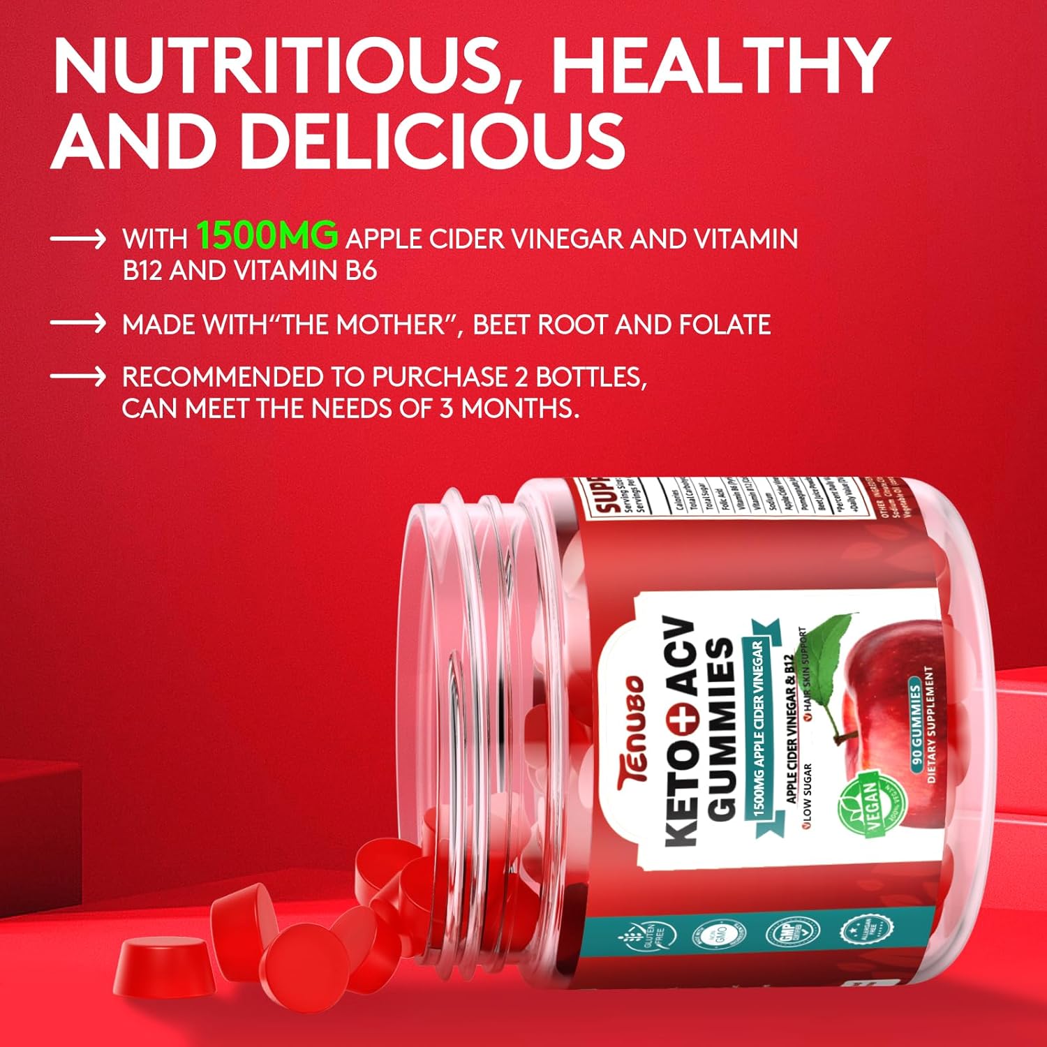 keto-acv-gummies-90-count-2-pack-180-count-1500mg-formula-for-men-and-women---low-sugar-gluten-free-supplement-4
