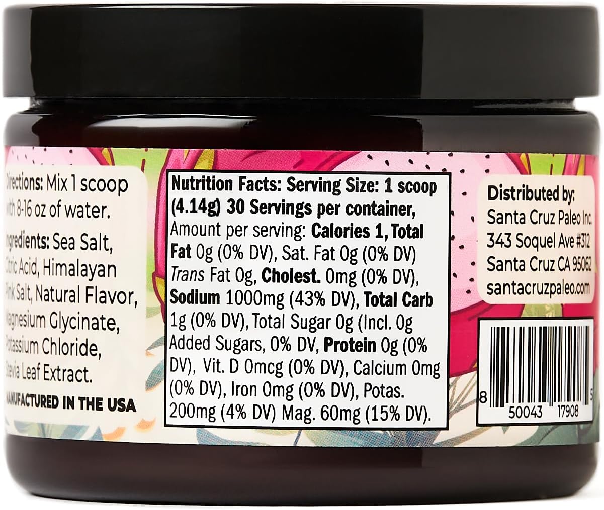 santa-cruz-dragonfruit-paleo-electrolyte-powder---sugar-free-30-servings-with-himalayan-sea-salt-magnesium-potassium-7