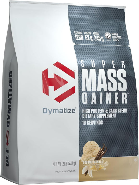 high-calorie-vanilla-protein-powder-with-52g-protein-107g-bcaas-easy-mixing-delicious-taste---dymatize-super-mass-gainer-12-lbs-1