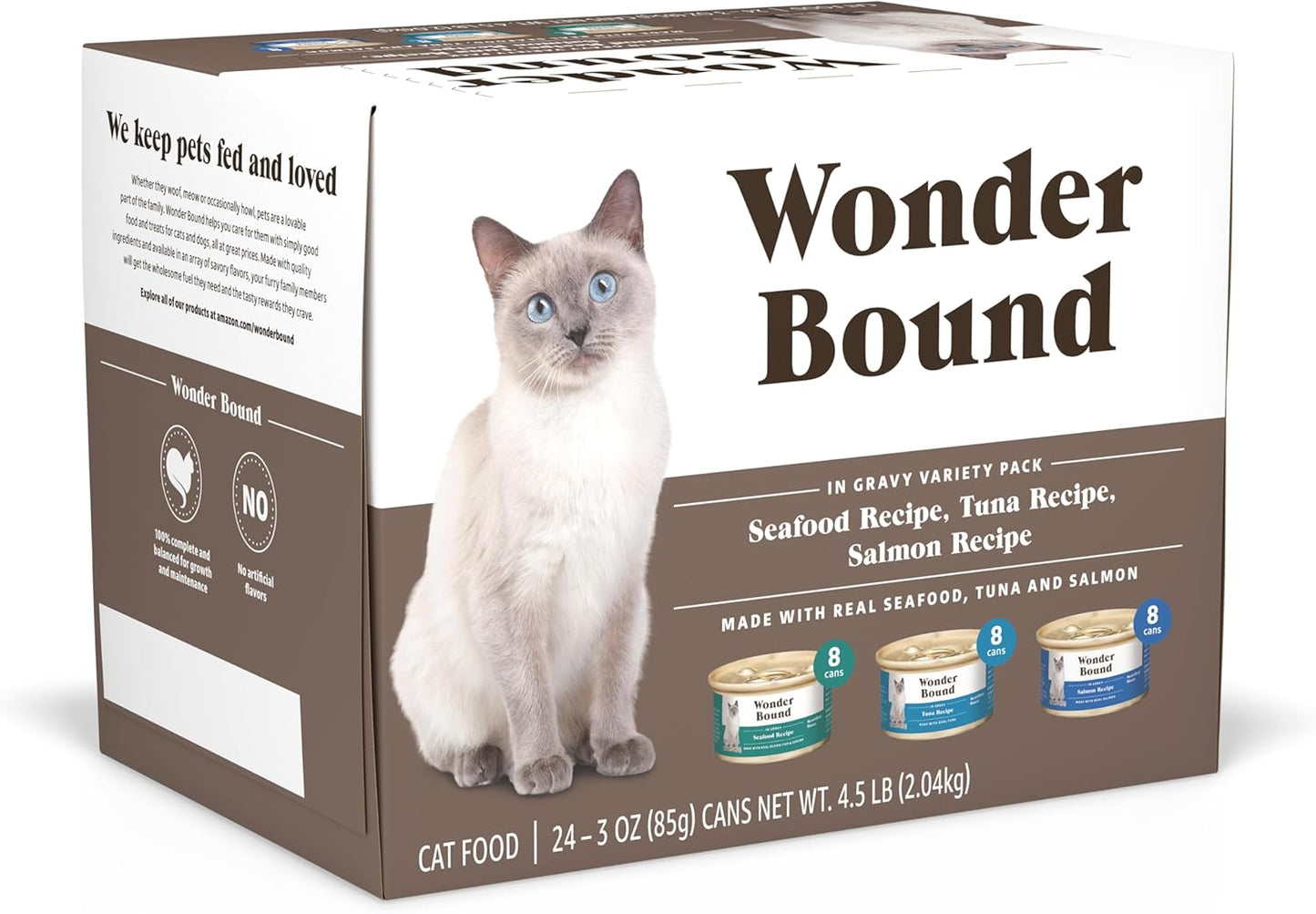 wonder-bound-wet-cat-food-variety-pack---seafood-tuna-salmon-in-gravy---3-oz-pack-of-24---high-quality-nutritious-for-your-feline-friend-1