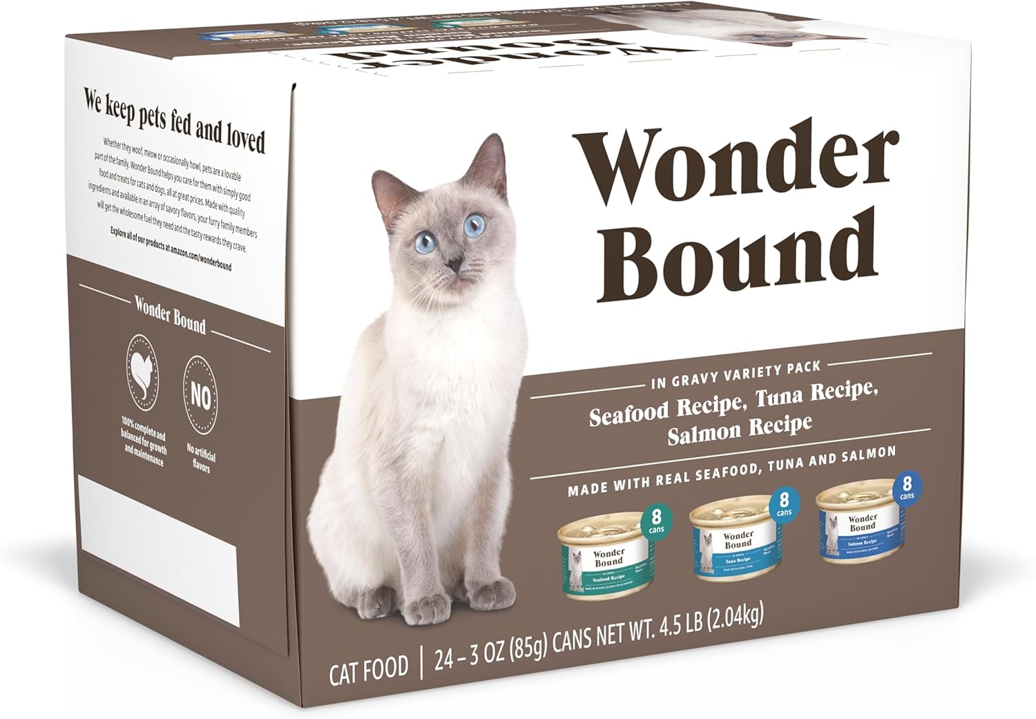 wonder-bound-wet-cat-food-variety-pack---seafood-tuna-salmon-in-gravy---3-oz-pack-of-24---high-quality-nutritious-for-your-feline-friend-1