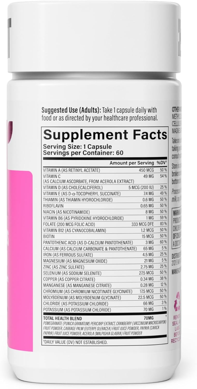 womens-multivitamin-supplement-with-23-essential-vitamins-minerals-fruit-extracts-folate-iron-b12-biotin---supports-general-health-wellness---non-gmo---60-capsules-5