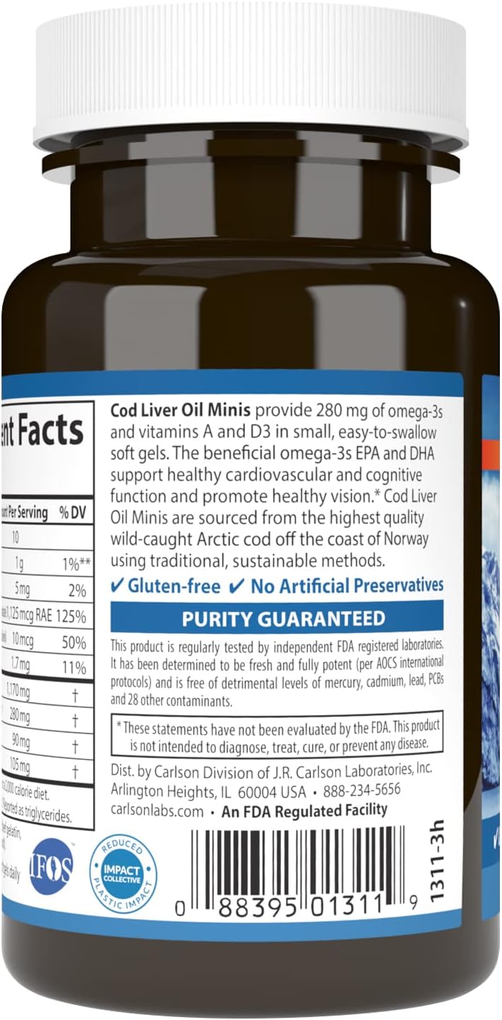 carlson-cod-liver-oil-minis---100-mini-softgels-for-heart-cognitive-function-vision-health---280mg-omega-3s-vitamins-a-d3-included-3