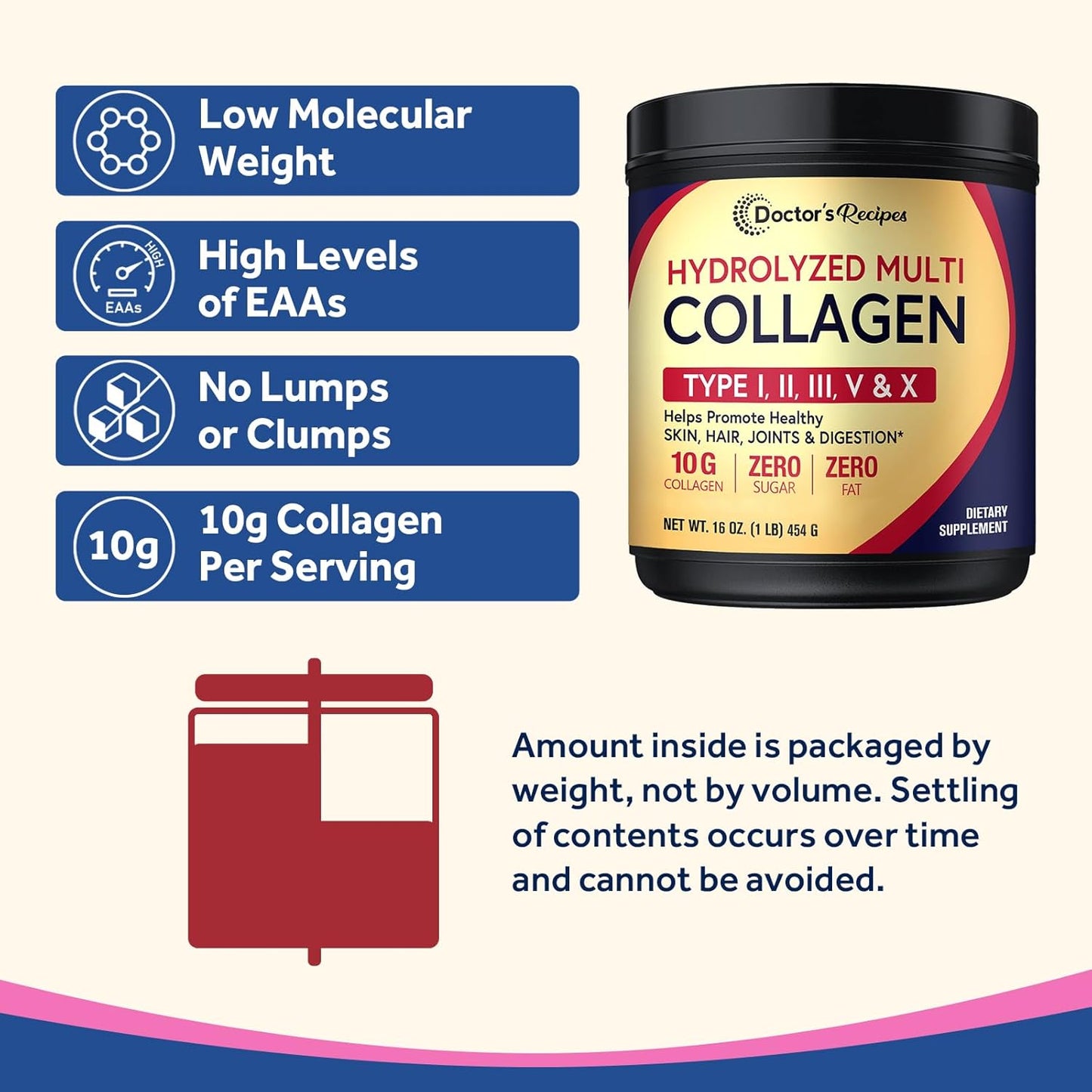 womens-probiotics-multi-collagen-powder-bundle-for-vaginal-skin-hair-nail-health---doctors-recipes-value-pack-gluten-free---probiotics-60-capsules-collagen-45-servings-7