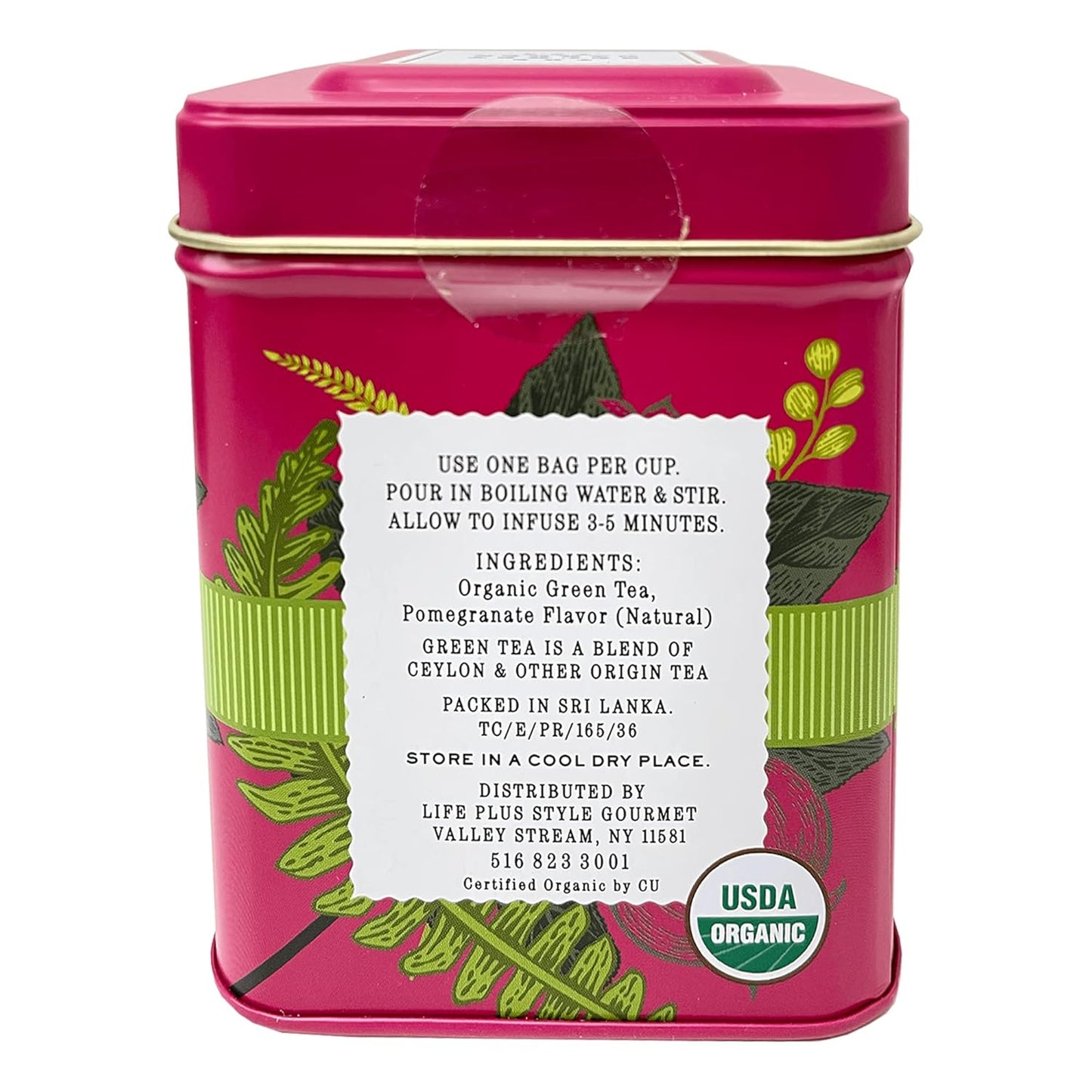 organic-pomegranate-ceylon-green-tea---50-packets-in-designer-gift-tin---antioxidant-rich-herbal-tea-bags---usda-certified-non-gmo-2