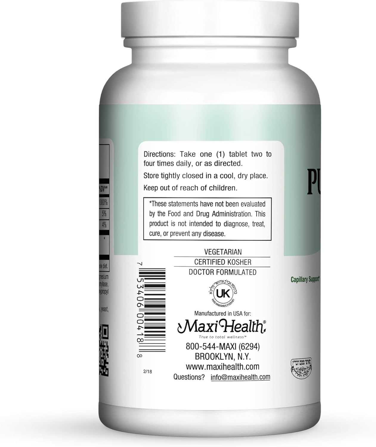 maxi-health-pure-c-bio-600-tablets-with-bioflavonoids-for-immune-capillary-support-180-ct---kosher-formula-3