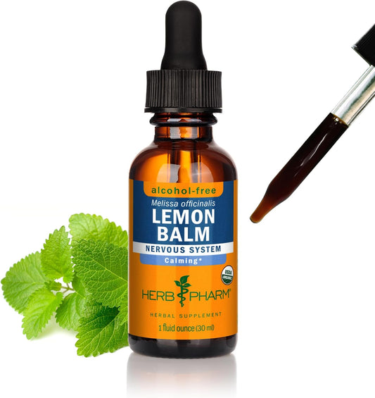 certified-organic-lemon-balm-liquid-extract-for-calming-nervous-system-support---alcohol-free-glycerite---1-oz-by-herb-pharm-1