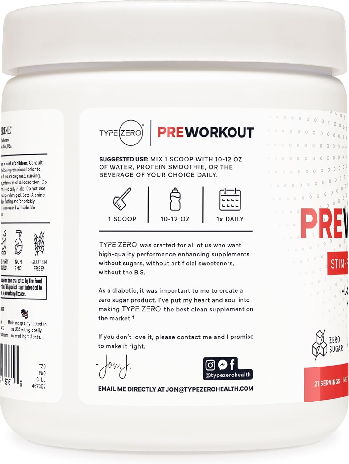 zero-ultra-clean-cherry-limeade-pre-workout-pump-nitric-oxide-booster---caffeine-free-for-men-women-4