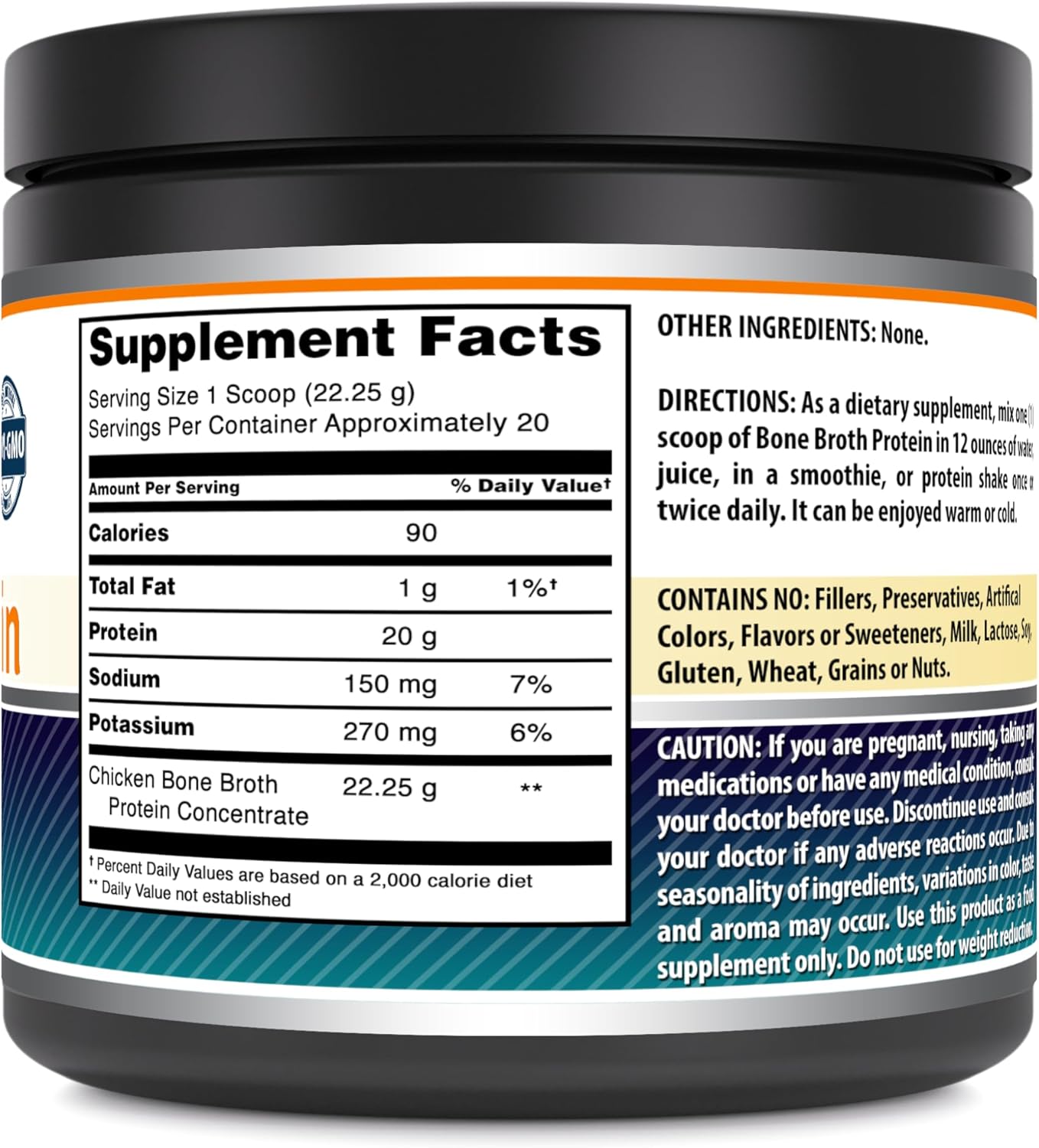 high-quality-chicken-bone-broth-protein-supplement-2225g-unflavored-non-gmo-gluten-free-made-in-usa---157-oz-2