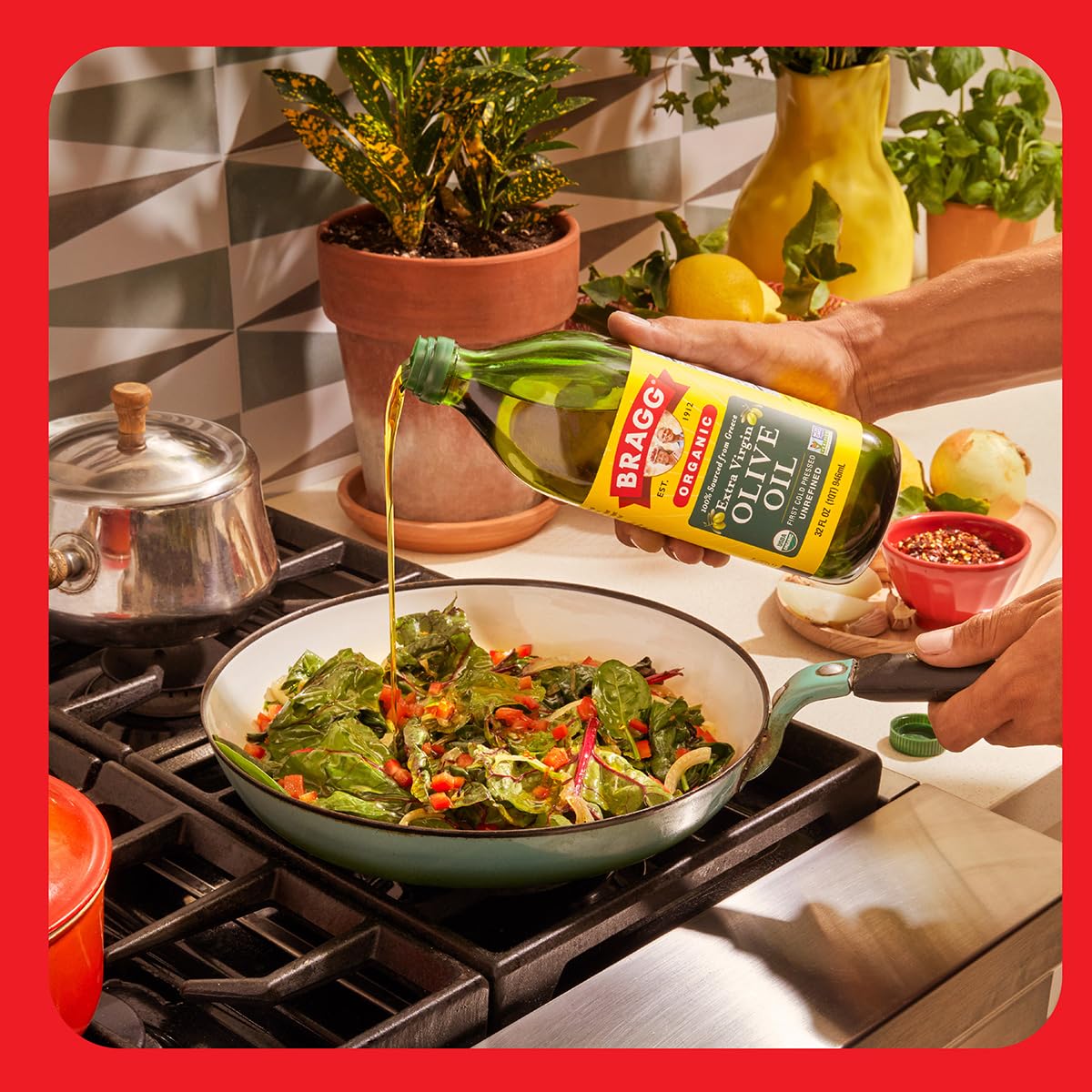 usda-certified-bragg-organic-extra-virgin-olive-oil---cold-pressed-evoo-from-greek-koroneiki-olives---ideal-for-marinades-vinaigrettes---non-gmo-kosher---32-oz-5