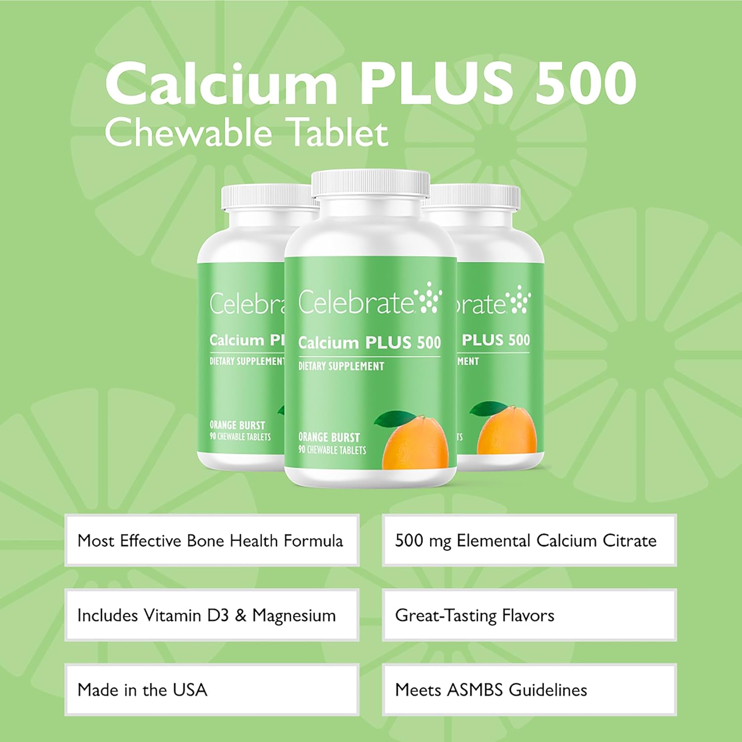 bariatric-calcium-plus-chewable-tablets---500mg-calcium-citrate-333-iu-vitamin-d3-34mg-magnesium---post-surgery-support---gluten-sugar-free---orange-flavor---270-tablets-2