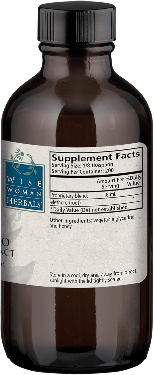 eleuthero-solid-root-extract-siberian-ginseng-4-oz---supports-adrenal-health-mental-endurance-energy-levels-mood-and-stamina---wise-woman-herbals-3