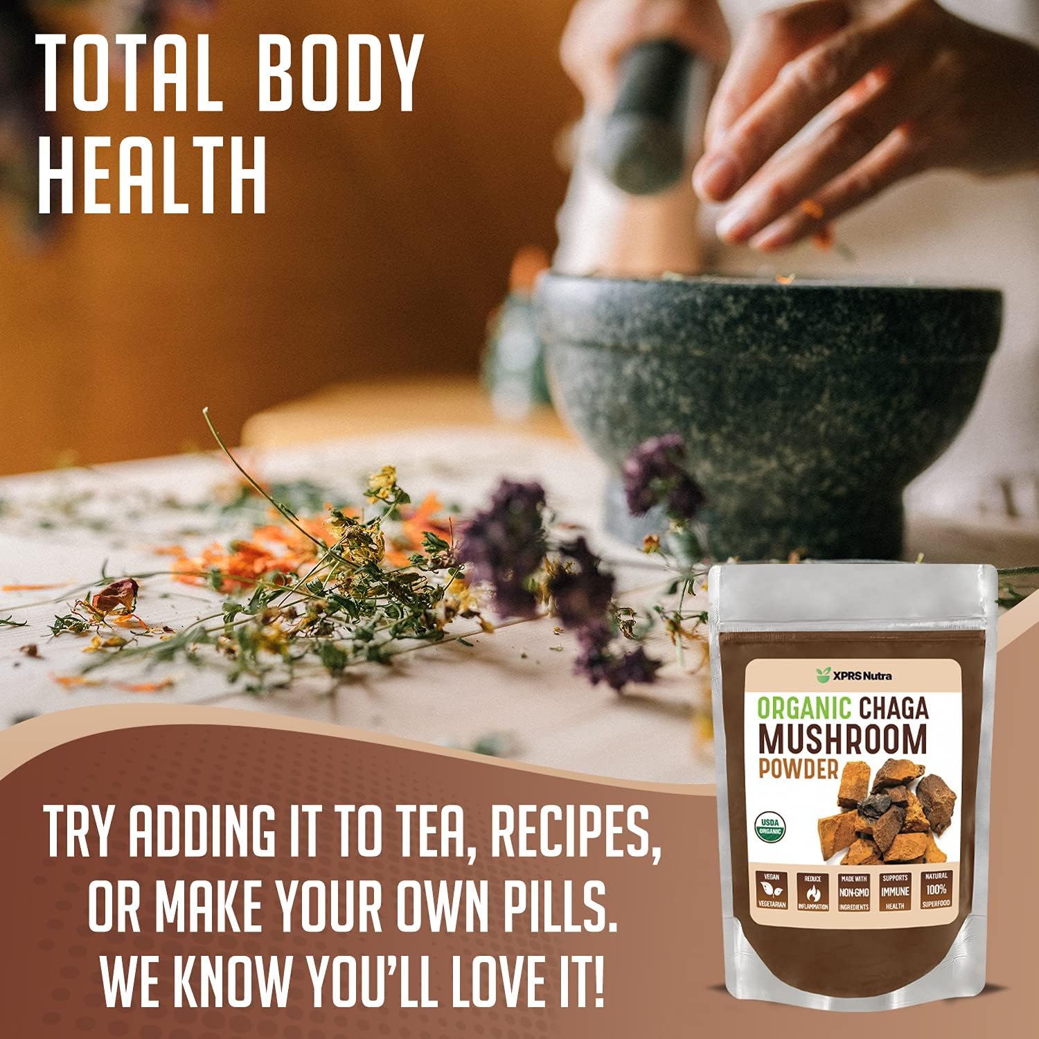 organic-chaga-powder-16oz-with-1000-size-00-pre-separated-empty-capsules-bundle-by-xprs-nutra-4