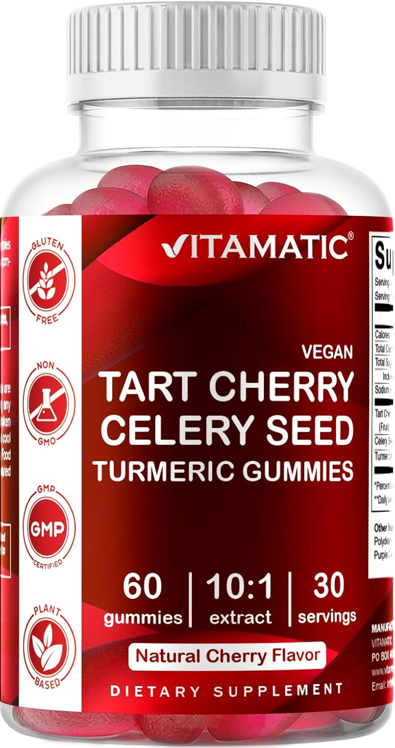 2-pack-tart-cherry-with-celery-seed-gummies---4000-mg-serving---uric-acid-cleanse-for-joint-comfort-sleep-recovery-5