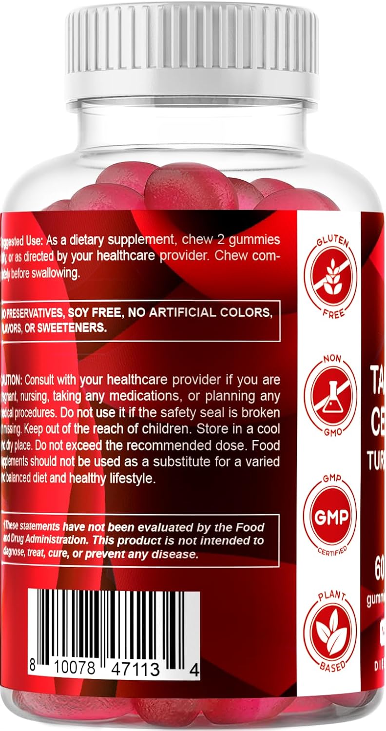 2-pack-tart-cherry-with-celery-seed-gummies---4000-mg-serving---uric-acid-cleanse-for-joint-comfort-sleep-recovery-4