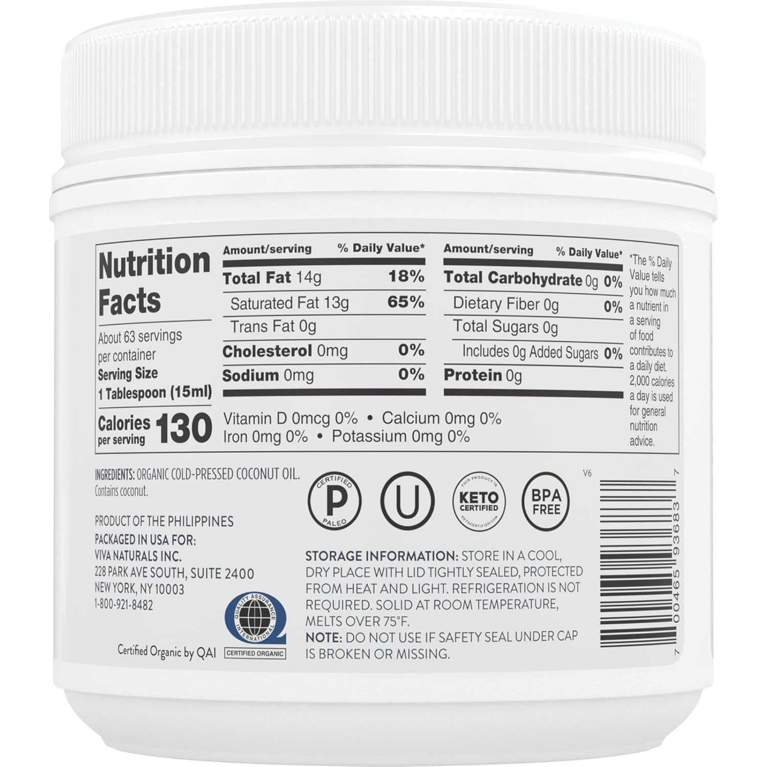 organic-unrefined-coconut-oil---cold-pressed-hair-skin-and-cooking-oil-fresh-flavor-non-gmo-extra-virgin-usda-certified-32-fl-oz-9