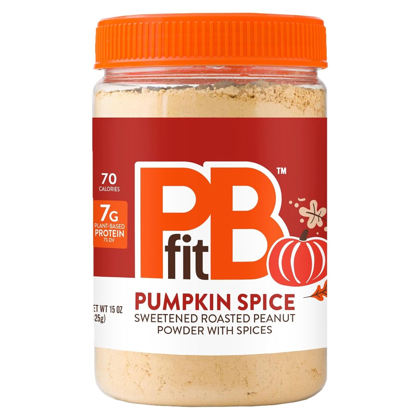 pumpkin-spice-pbfit-powdered-peanut-butter-15oz---real-roasted-peanuts-7g-protein-gluten-free-70-calories---pack-of-1-1
