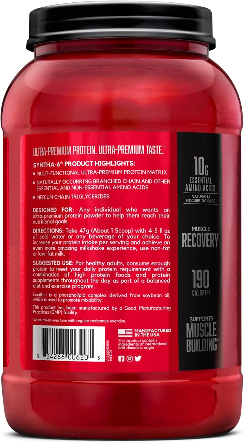 bsn-syntha-6-chocolate-milkshake-protein-powder---28-servings-whey-casein-blend-milk-isolate---packaging-may-vary-8
