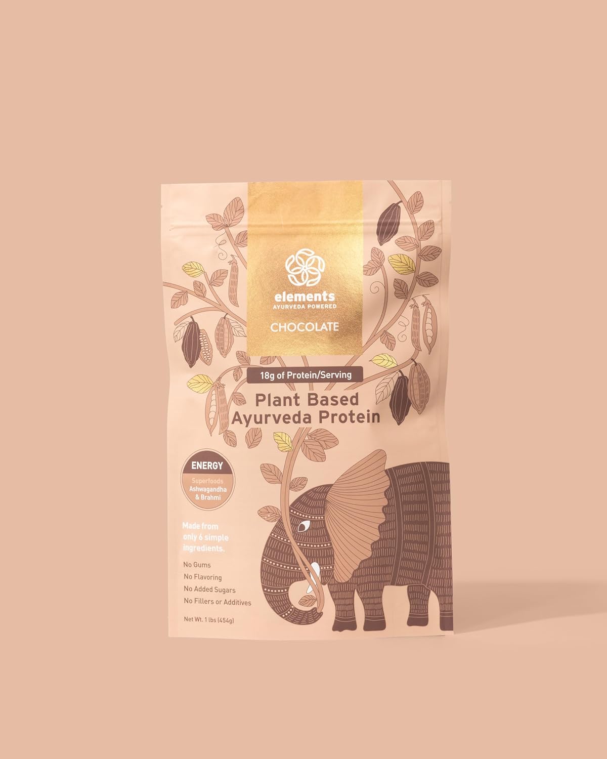 plant-based-vegan-chocolate-protein-powder-with-organic-yellow-peas-raw-cacao---keto-dairy-free-soy-free---1lb-6