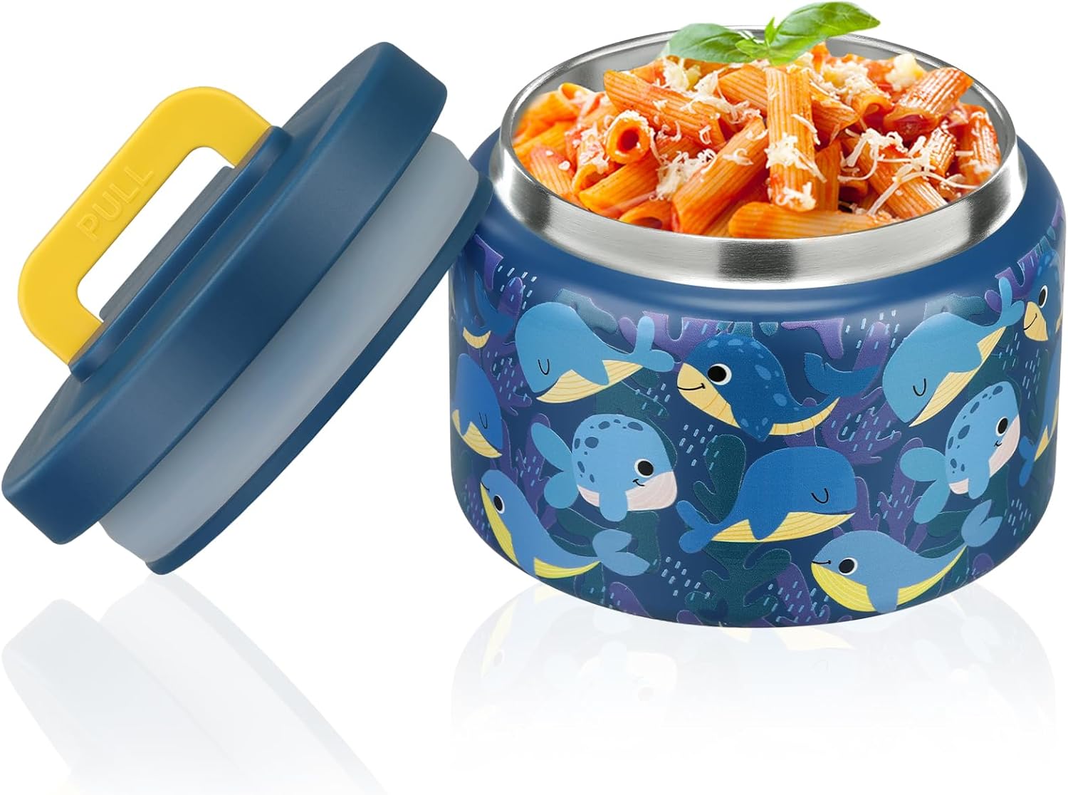 kids-8oz-thermo-food-container---stainless-steel-lunch-thermos-for-hotcold-food---easy-open-wide-mouth---ideal-for-preschool-travel---blue-whale-design-1