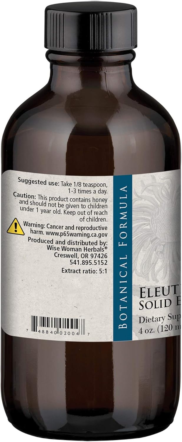 eleuthero-solid-root-extract-siberian-ginseng-4-oz---supports-adrenal-health-mental-endurance-energy-levels-mood-and-stamina---wise-woman-herbals-2