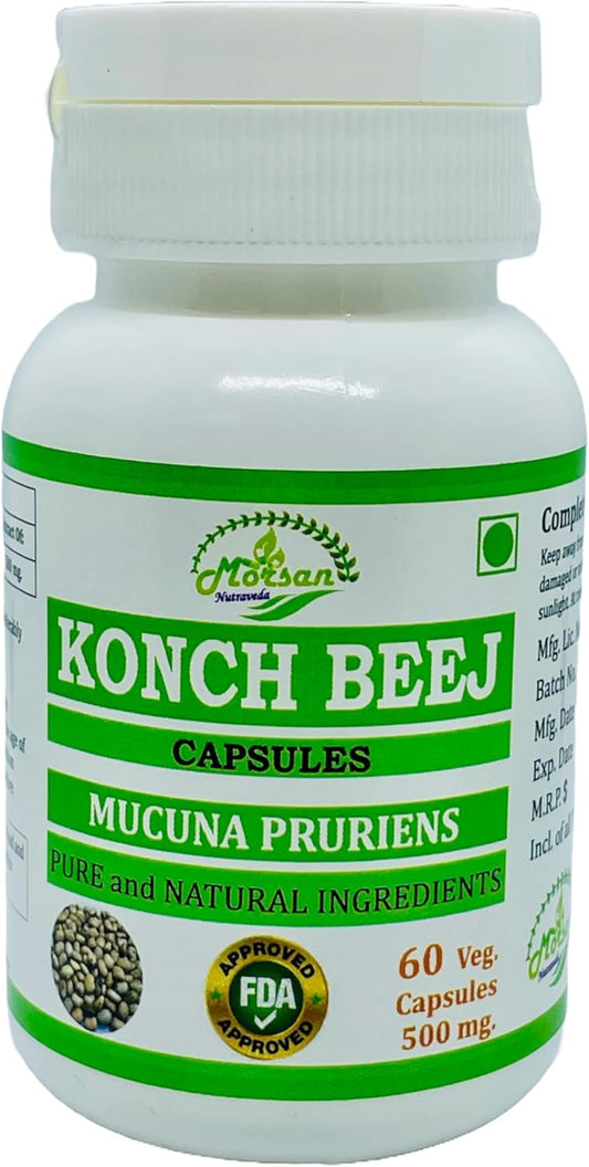 high-potency-morsan-nutraveda-kaunch-mucuna-pruriens-extract-capsules---100-herbal-60-x-500mg-veg-capsules-pack-of-1-jar-1