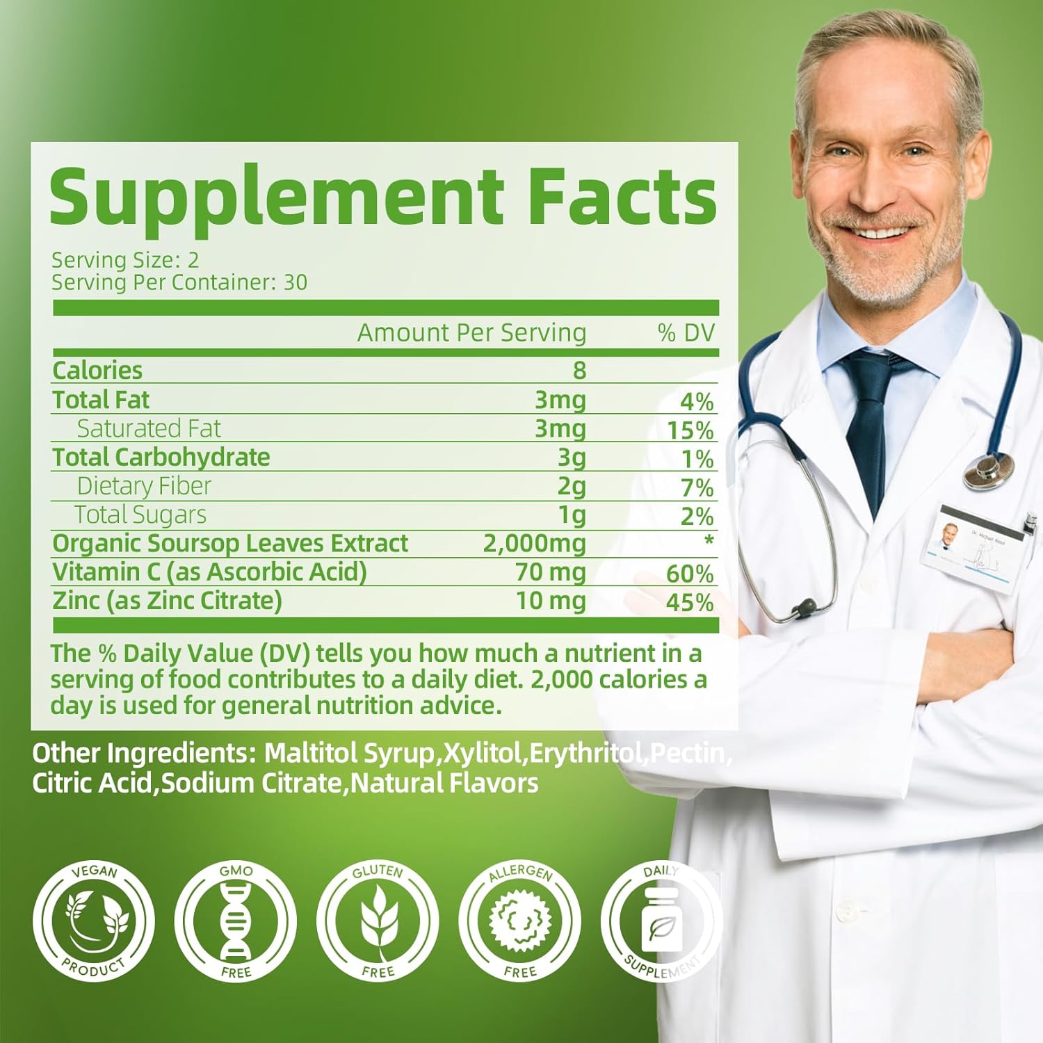 organic-soursop-graviola-gummies-with-vitamin-c-zinc---immune-support-antioxidant-boost---2000mg-soursop-extract---gluten-free-vegan-formula---digestive-aid---60-gummies-5