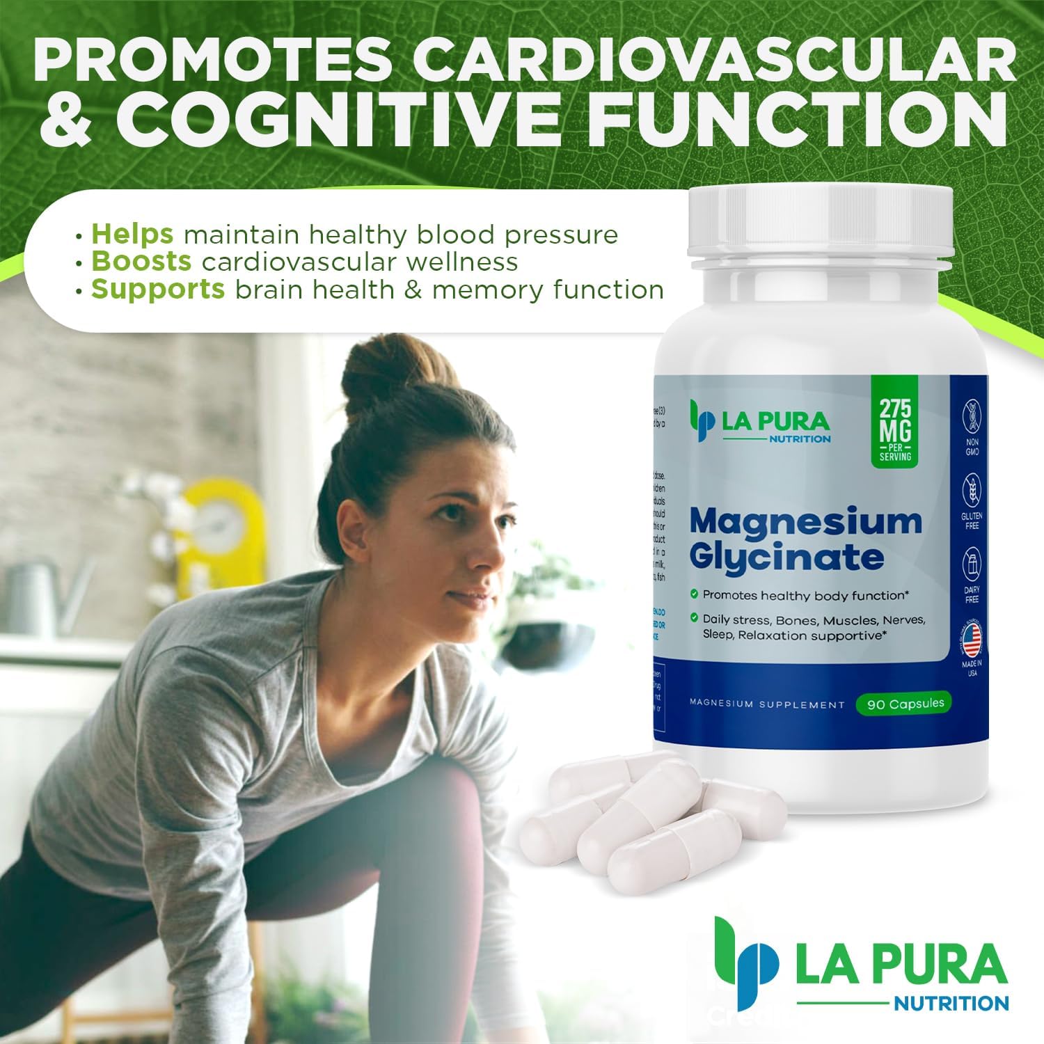 lapura-magnesium-glycinate-275mg-capsules---stress-relief-sleep-aid---supports-bones-muscles-nerves-heart-brain---non-gmo-gluten-free---90ct-6