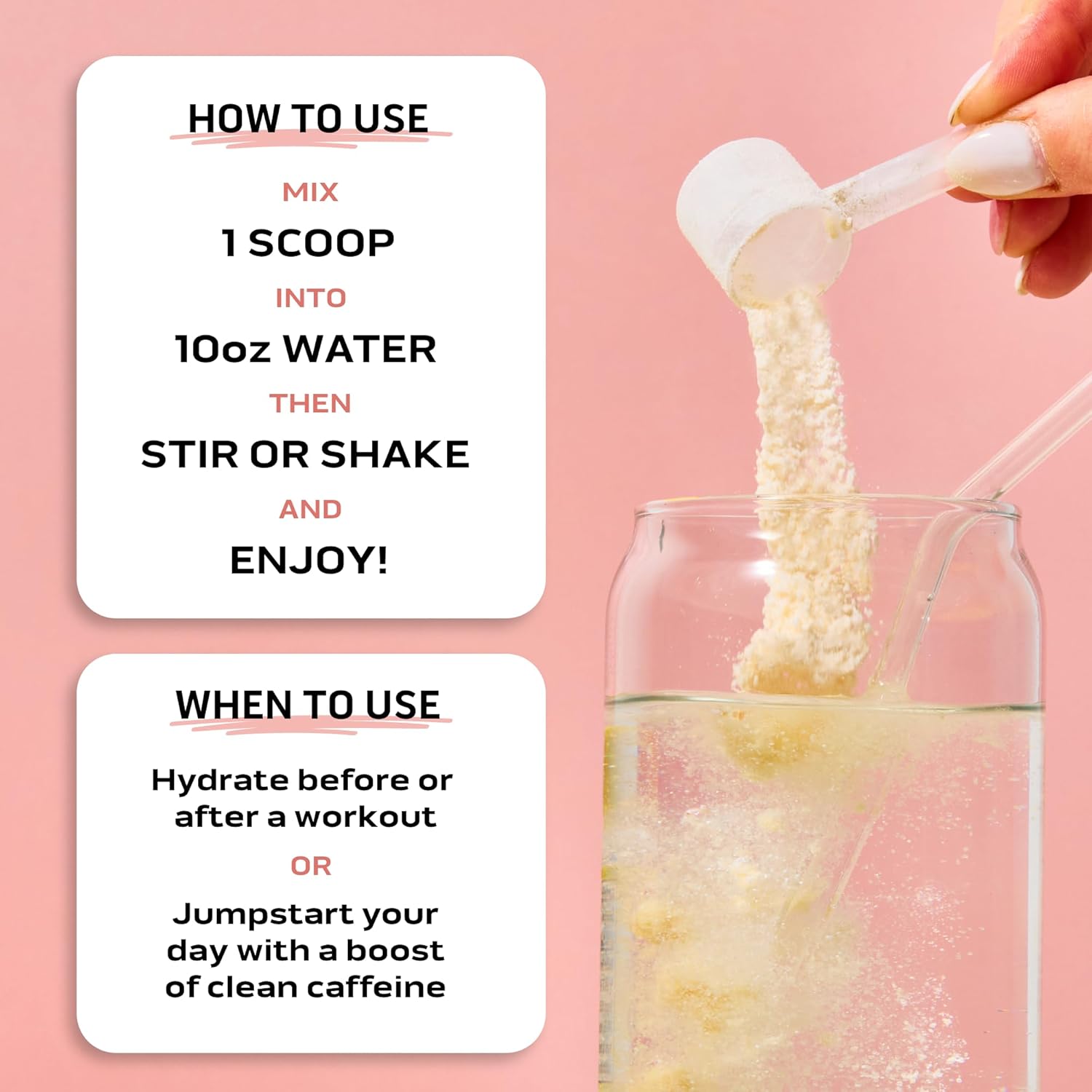 Ascent Clean Hydration + Energy Electrolytes Powder - Raspberry Lemonade Flavor with 100mg Caffeine and 400mg Electrolytes - No Artificial Ingredients - 40 Servings - Espot.com.au