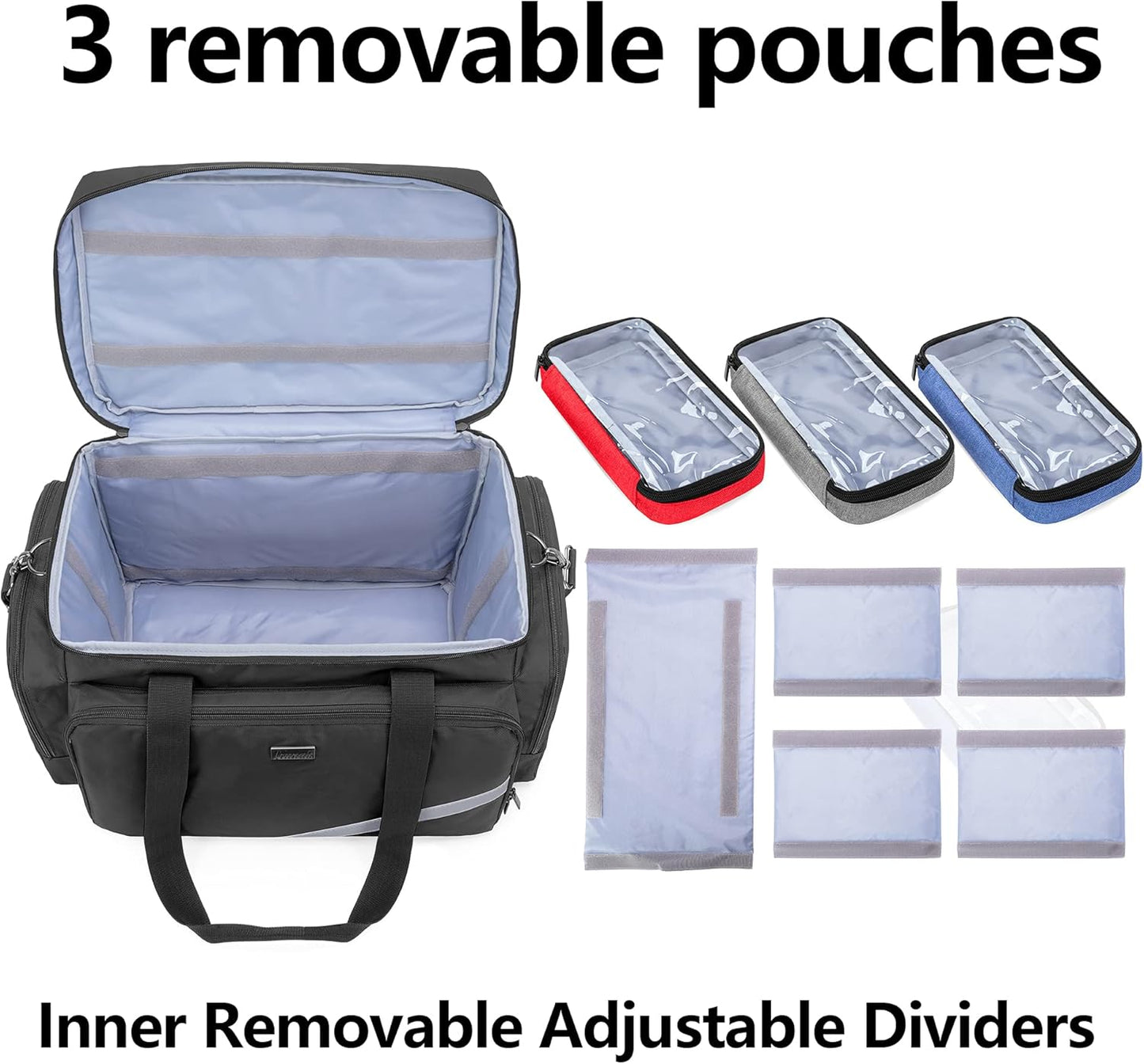professional-empty-first-aid-bag-with-inner-dividers-and-anti-slip-bottom---ideal-for-emt-ems-paramedics---trunab-emergency-responder-trauma-bag-2