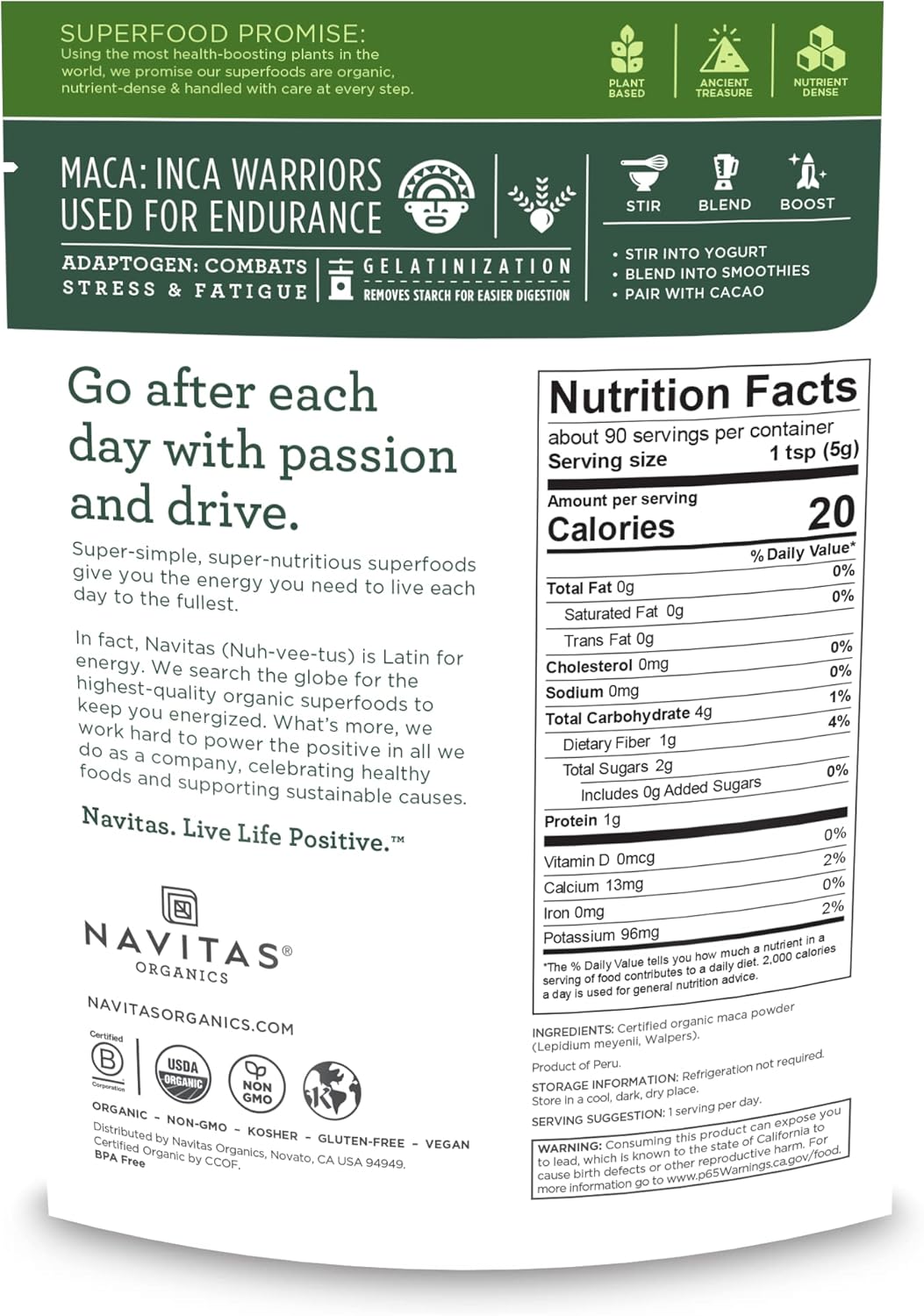 organic-maca-gelatinized-powder---16-oz-bag-90-servings---non-gmo-gluten-free---navitas-organics-8