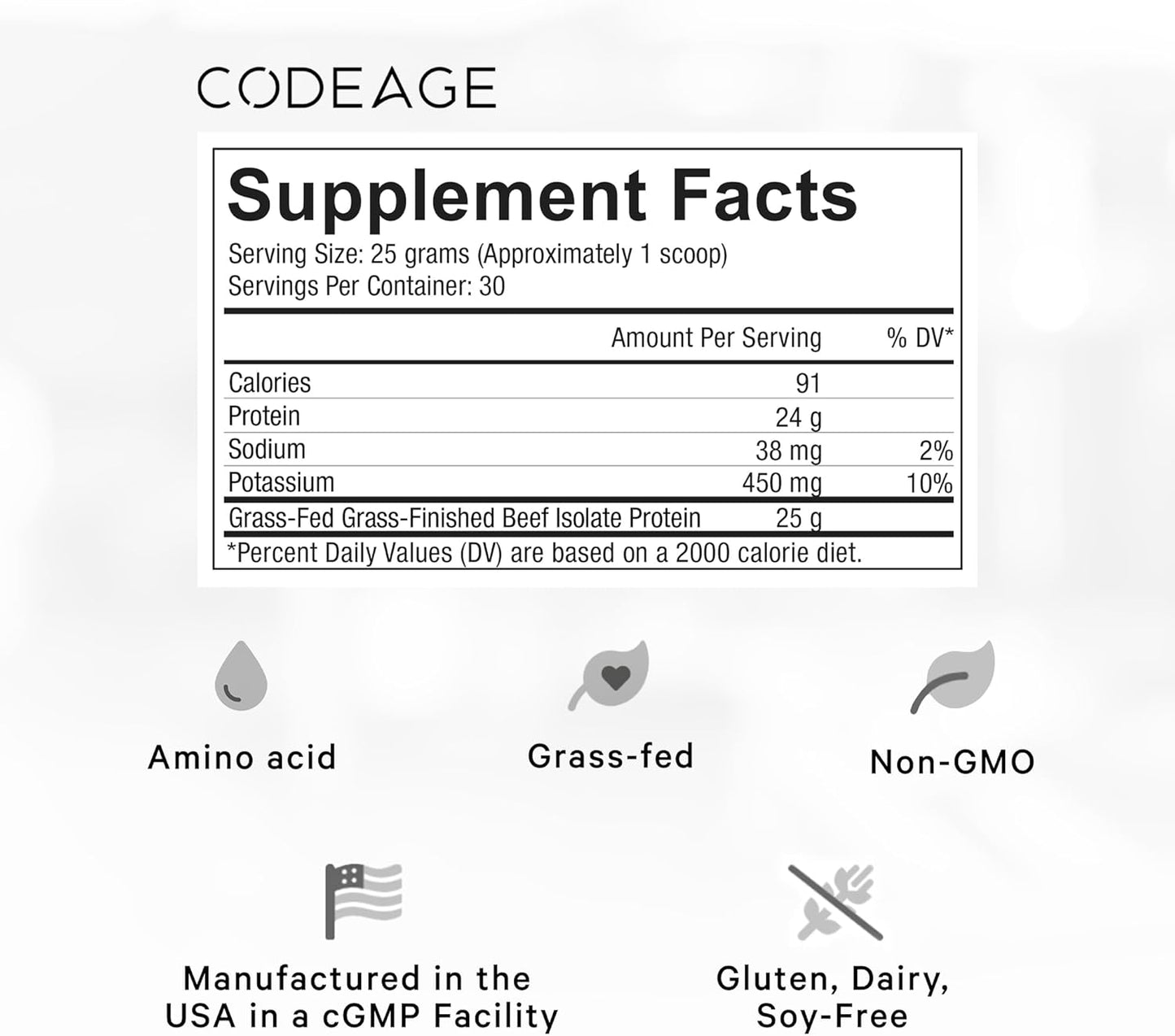 grass-fed-beef-isolate-protein-powder---20-amino-acids-collagen-rich---unflavored-carnivore-supplement-for-athletes-sports---bcaa-eaa---gluten-free---2645-oz-2