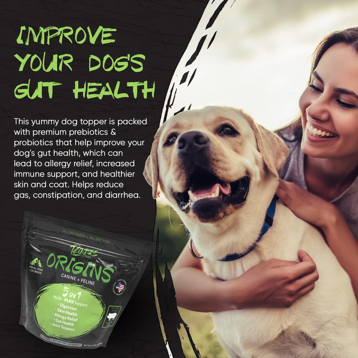 natural-heirloom-pork-protein-dog-supplement-for-healthy-digestion-skin-and-coat---rogue-pet-science-origins-5-in-1-powdered-food-topper---reduces-itching-joint-inflammation---2-lbs-4