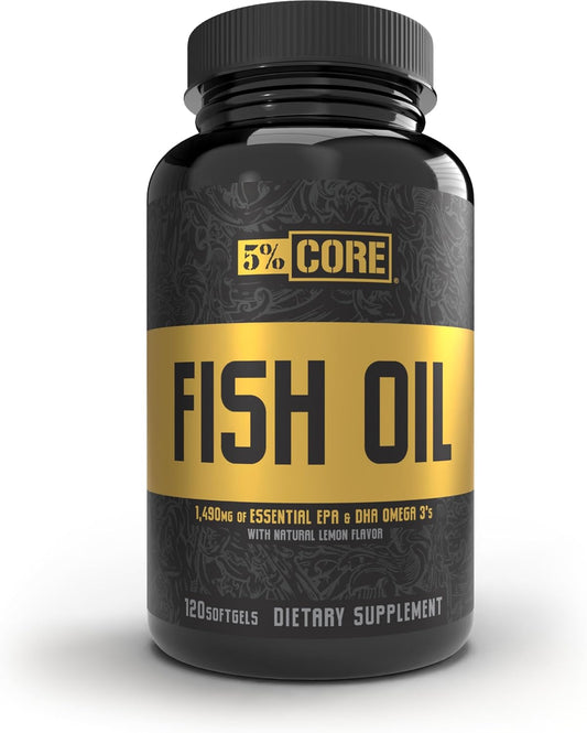5-nutrition-core-fish-oil-supplement-high-potency-omega-3-fatty-acid-softgels-for-recovery-joints-heart-burpless-formula-60-servings-1