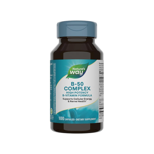 natures-way-b-50-complex-cellular-energy-nerve-health-support-with-folic-acid-biotin-niacin---gluten-free---100-capsules-1