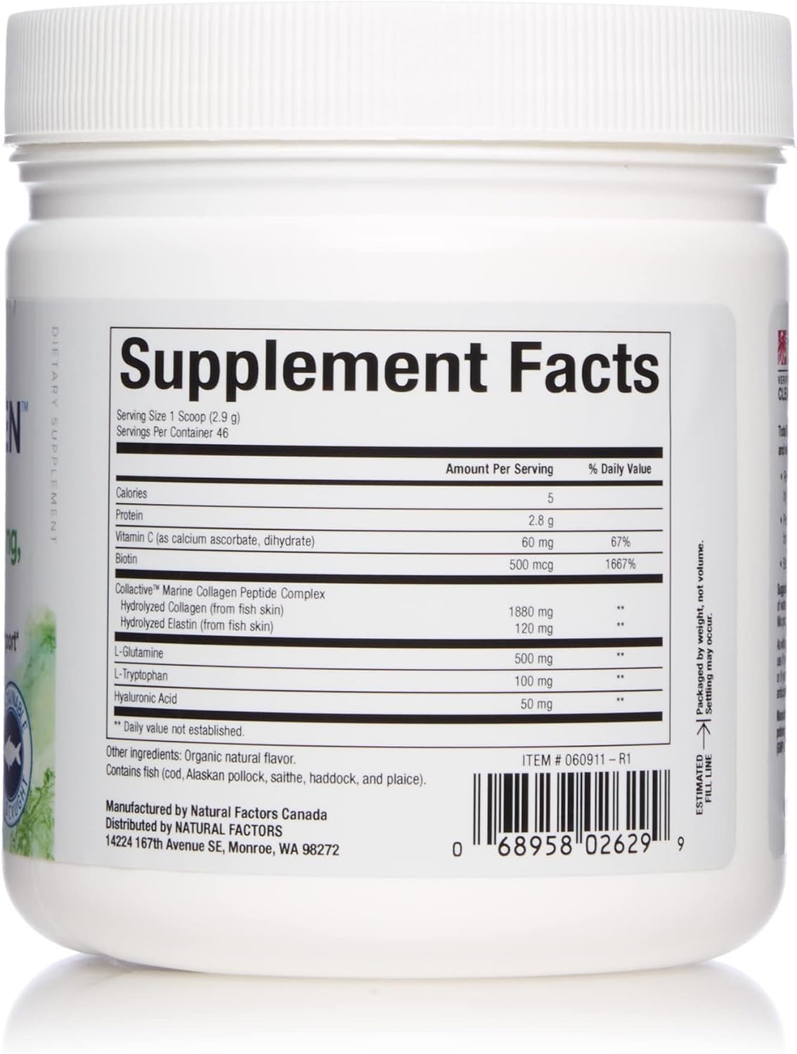 premium-marine-collagen-peptides-powder-for-skin-hair-joints---unflavored-48-oz---natural-factors-total-body-formula-2