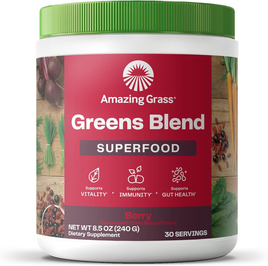 organic-superfood-powder-with-digestive-enzymes-probiotics---berry-flavored-greens-powder-with-spirulina-chlorella-beet-root-powder---30-servings-1