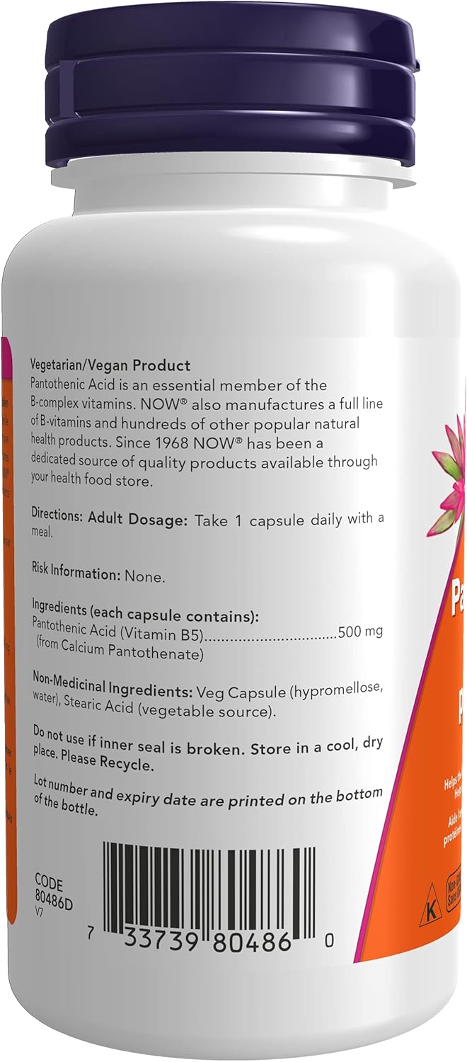 pantothenic-acid-500mg-capsules-by-now-foods---100-count-bottle---dietary-supplement-for-energy-support-3