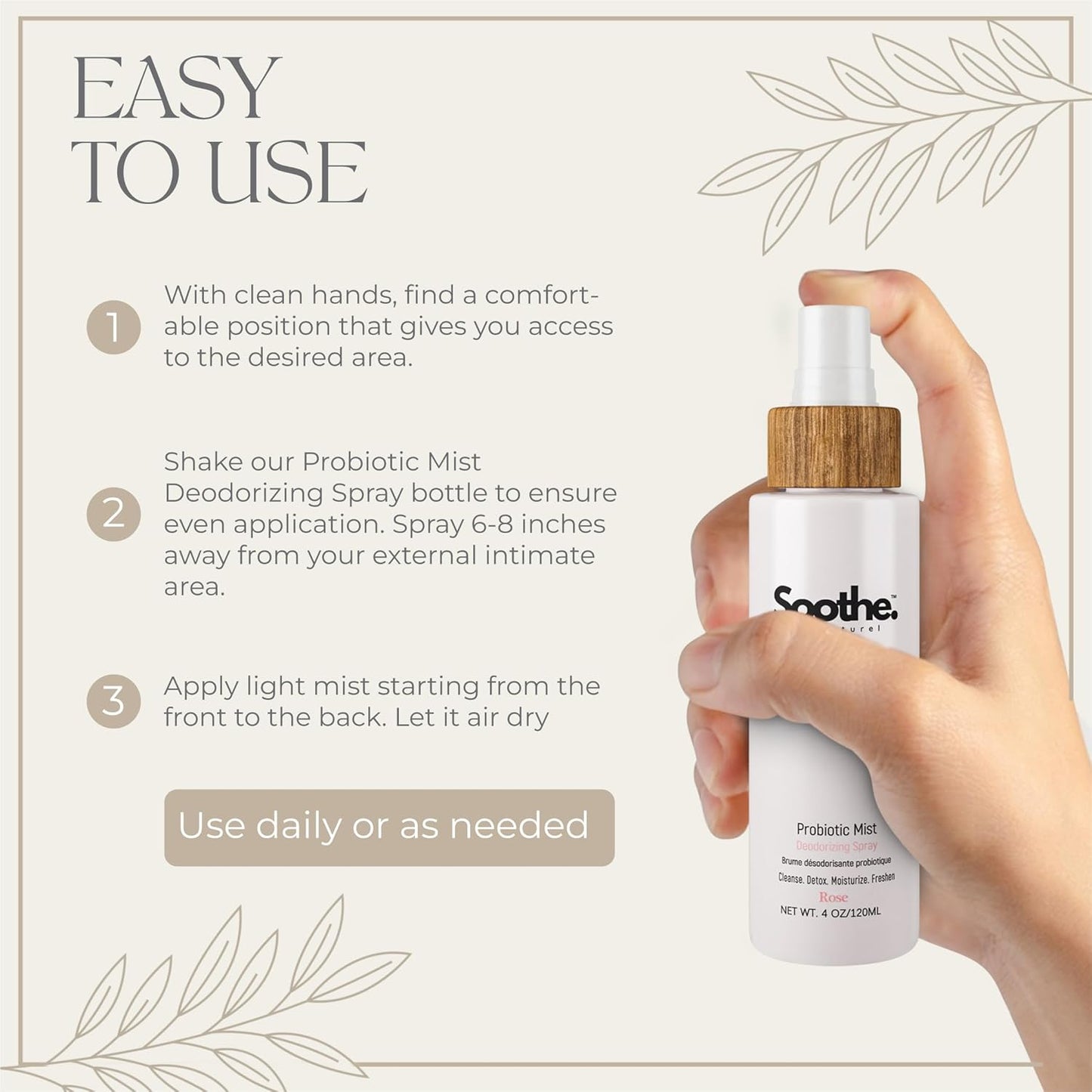 rose-probiotic-mist-deodorizing-spray-for-women---natural-feminine-deodorant-to-control-odor-itching-soothing-vaginal-spray-with-moisturizing-benefits-4-oz-7