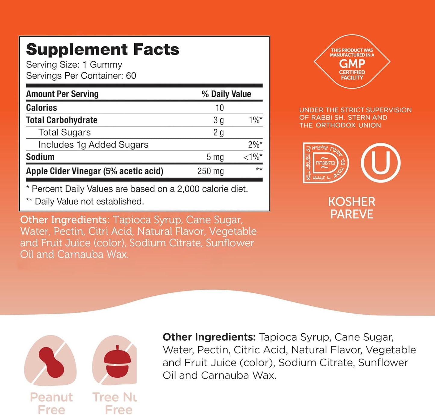 zahler-apple-cider-vinegar-gummies---kosher-pineapple-flavored-detox-support-for-gut-health-and-metabolism---60-gummies-7